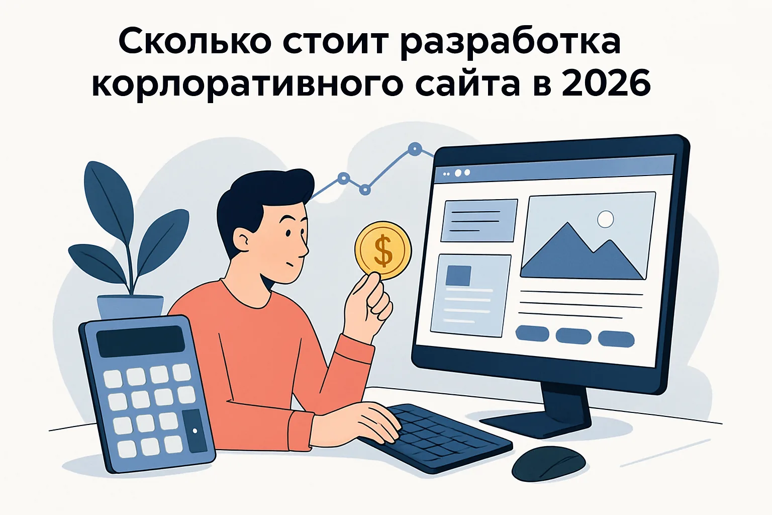 Сколько стоит разработка корпоративного сайта в 2026