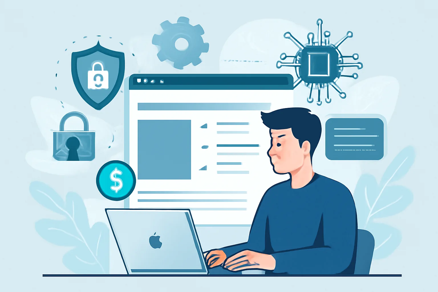 Кастомный веб-сайт для fintech: разработка и безопасность