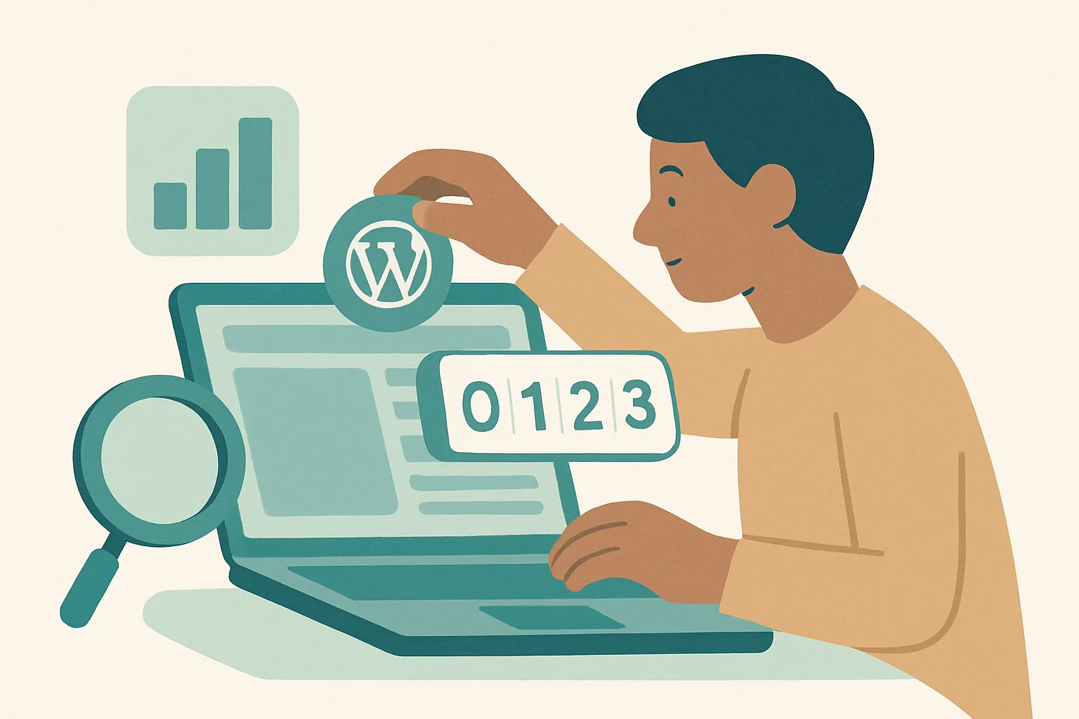 Как настроить first-party счётчик сайта на WordPress