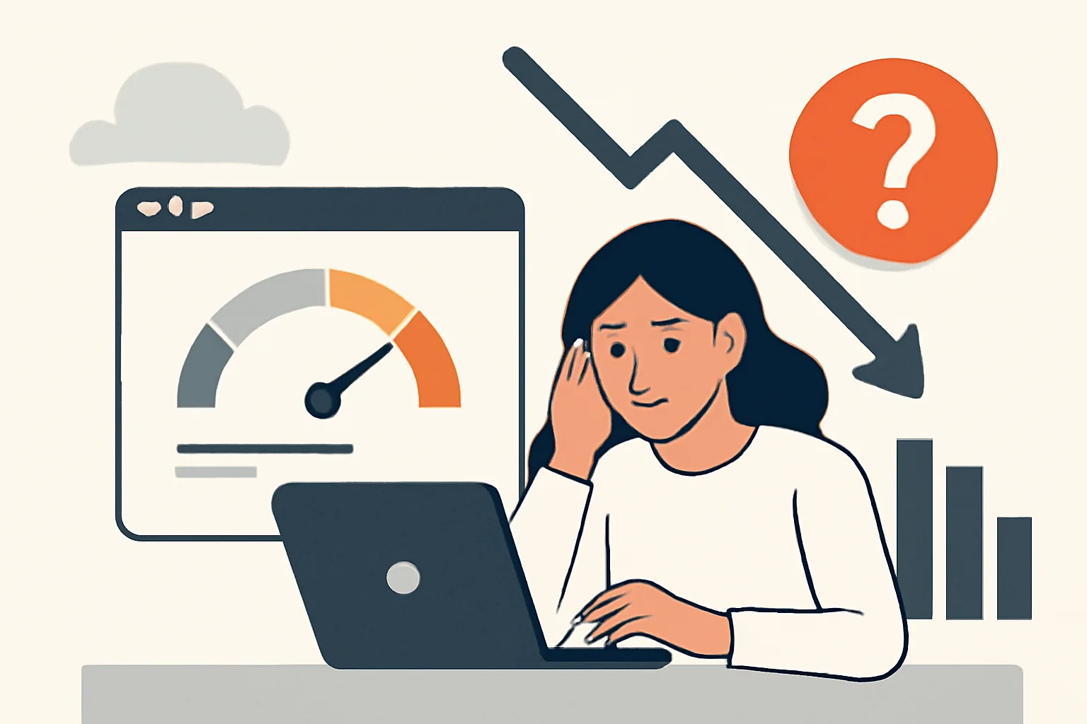 Why did my website trust score suddenly drop