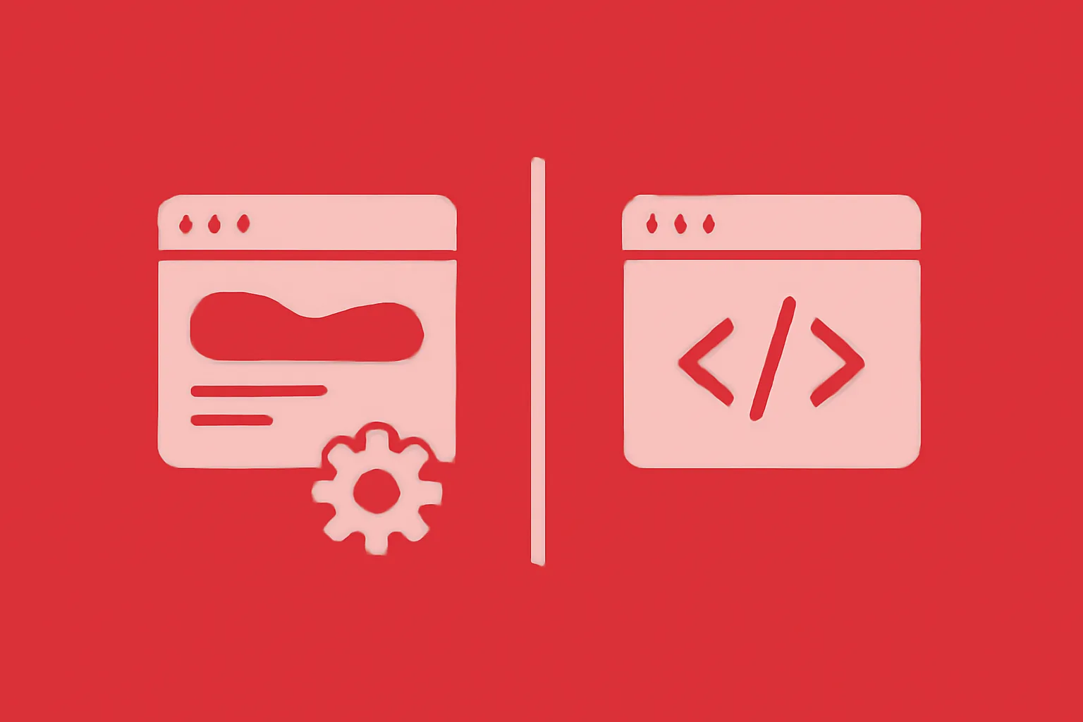 What is the difference between Webflow and custom development for a business website?
