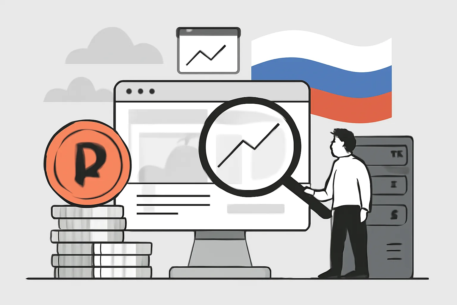 Стоимость мониторинг сайта в масштабе в РФ