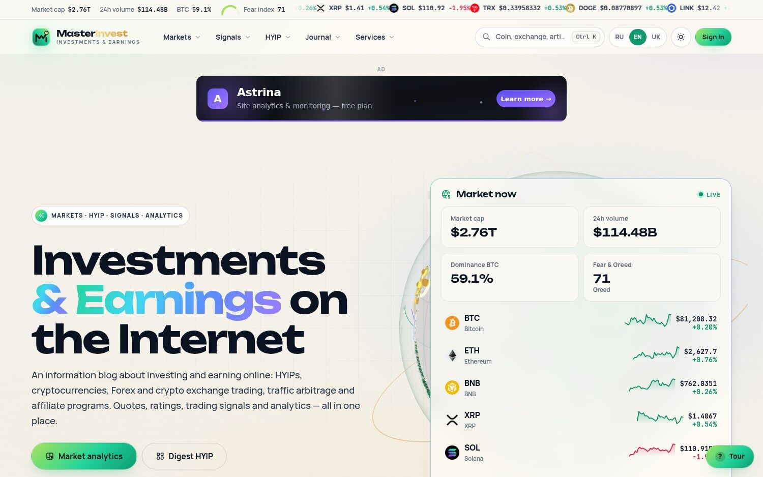 MasterInvest